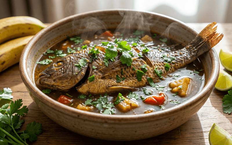 Spicy Tilapia Pepper Soup image